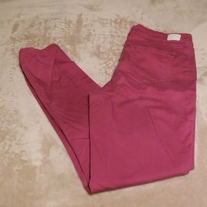 Mauve Skinny dress pants